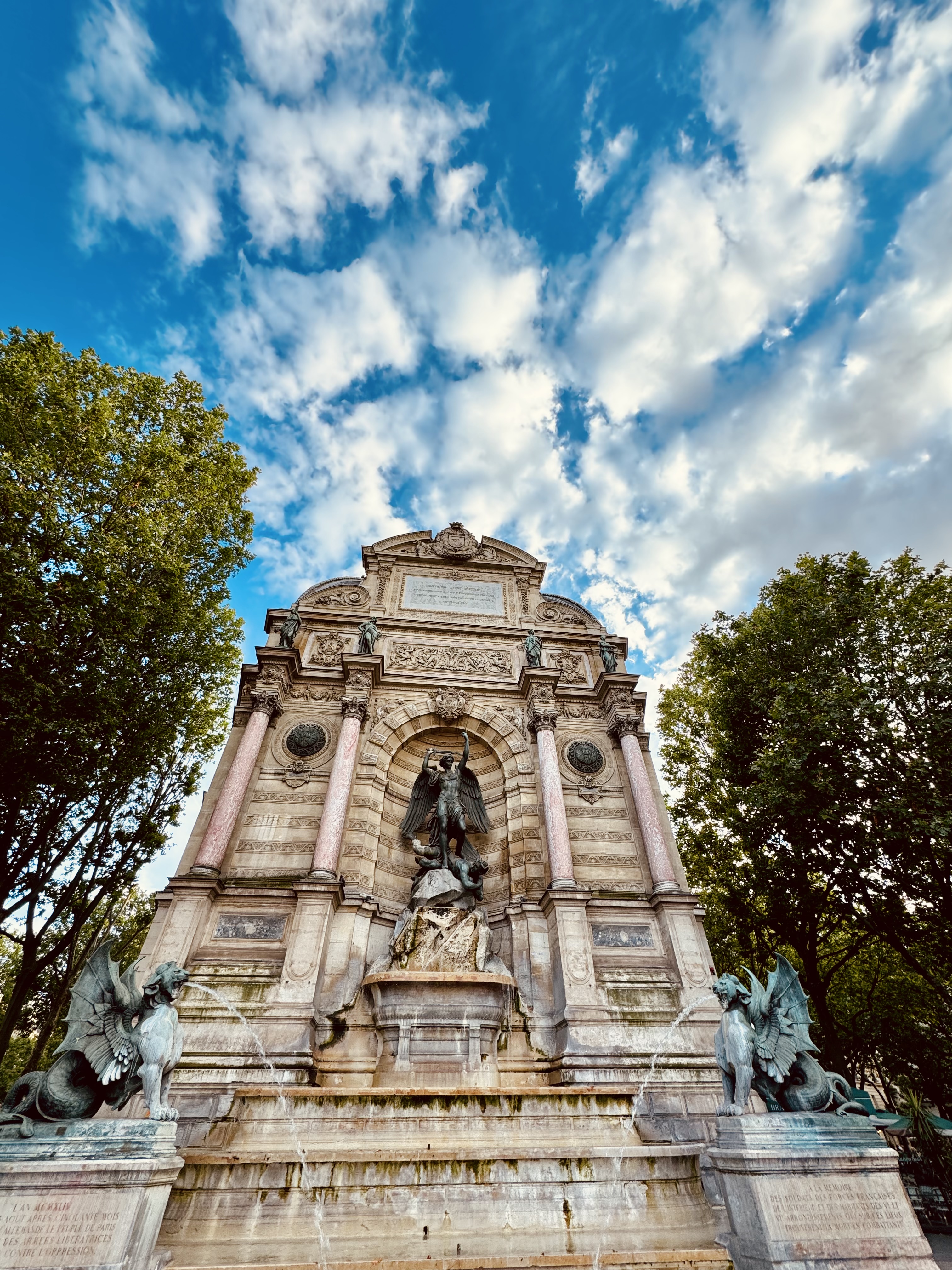 Basin of Fontaine Saint-Michel